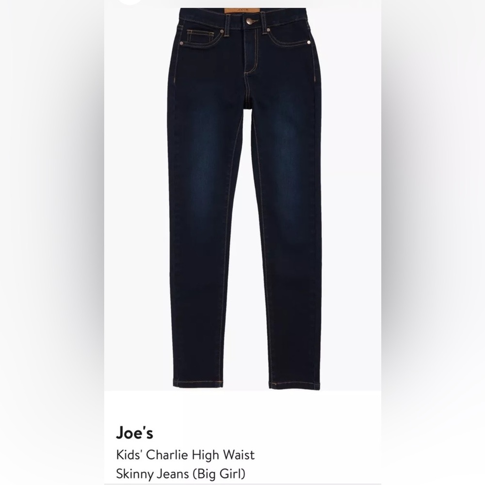 Joes Jean Girls Size 16 Skinny Dark Blue Wash Excellent Gently Used Condition